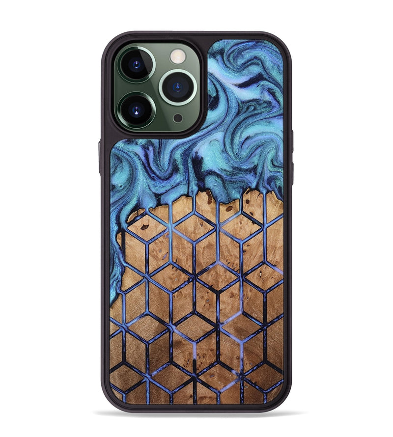 iPhone 13 Pro Max Wood Phone Case - Xena (Pattern, 817031)