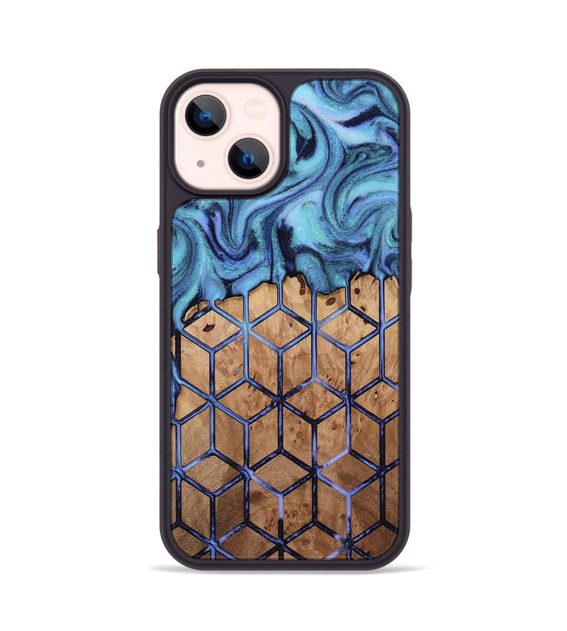 iPhone 14 Wood Phone Case - Xena (Pattern, 817031)