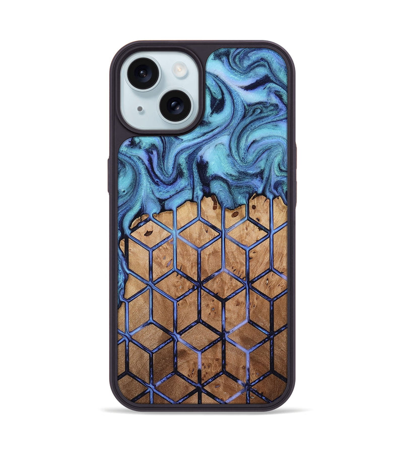 iPhone 15 Wood Phone Case - Xena (Pattern, 817031)