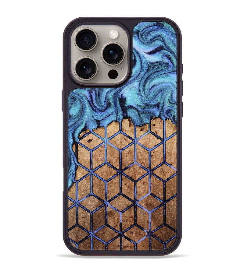 iPhone 16 Pro Max Wood Phone Case - Xena (Pattern, 817031)