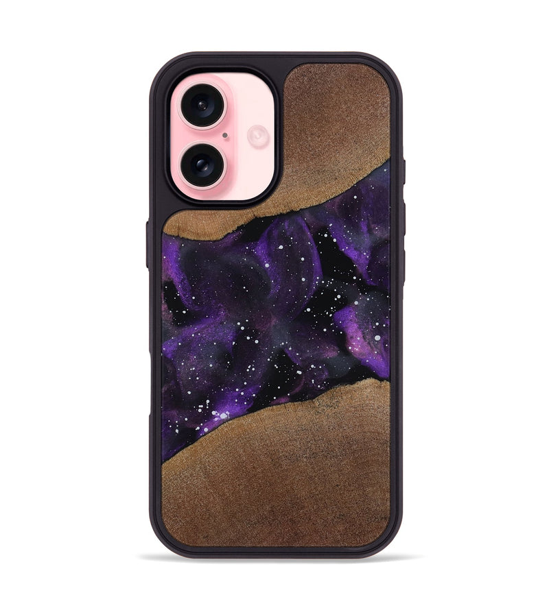 iPhone 16 Wood Phone Case - Melva (Cosmos, 817039)