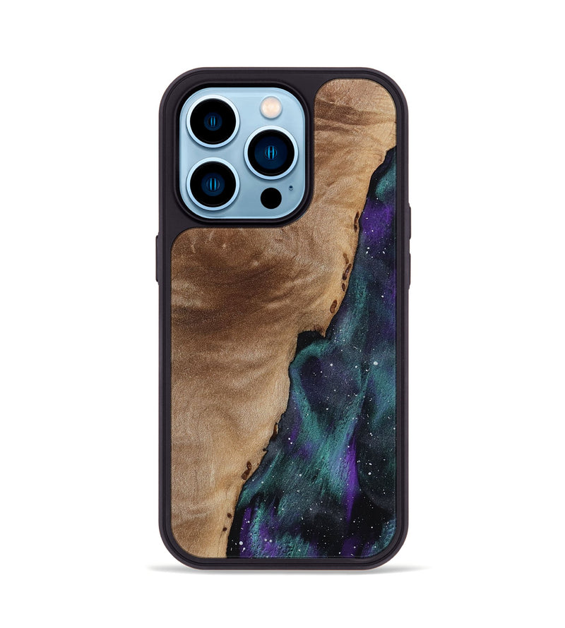 iPhone 14 Pro Wood Phone Case - Wilmer (Cosmos, 817040)