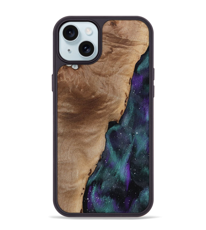 iPhone 15 Plus Wood Phone Case - Wilmer (Cosmos, 817040)