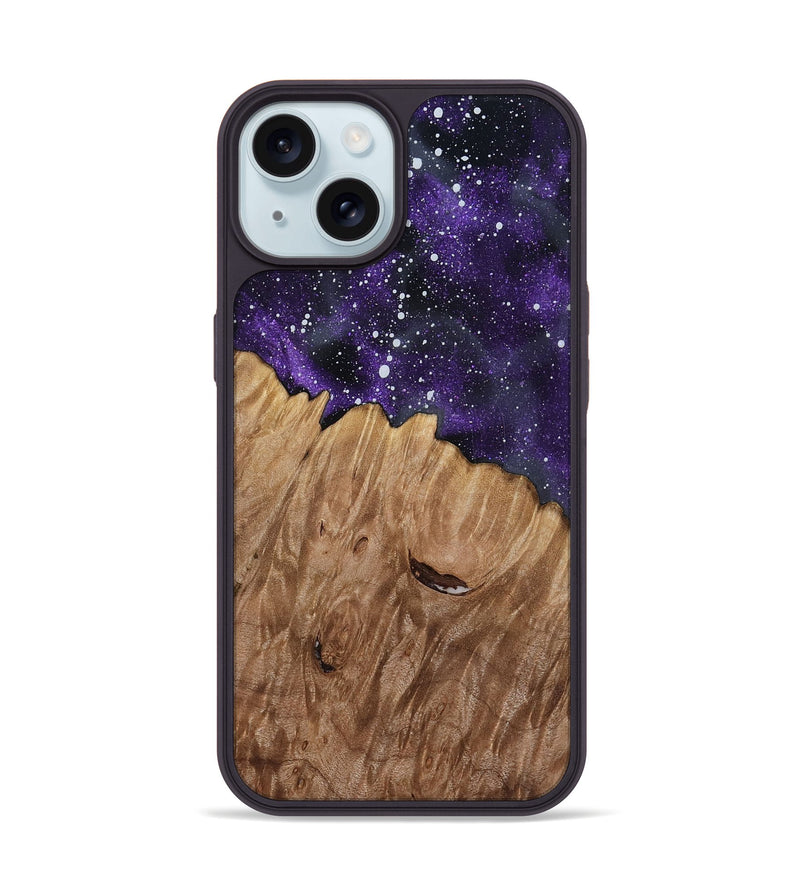 iPhone 15 Wood Phone Case - Kamila (Cosmos, 817072)