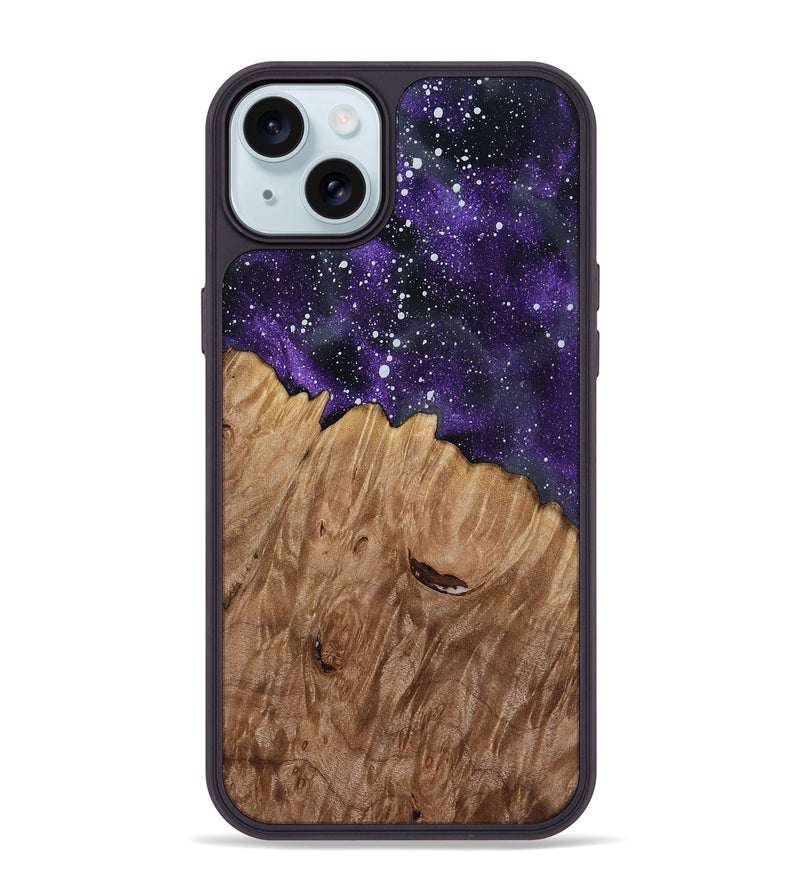 iPhone 15 Plus Wood Phone Case - Kamila (Cosmos, 817072)