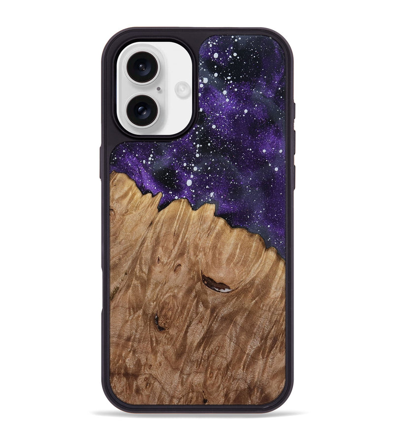 iPhone 16 Plus Wood Phone Case - Kamila (Cosmos, 817072)