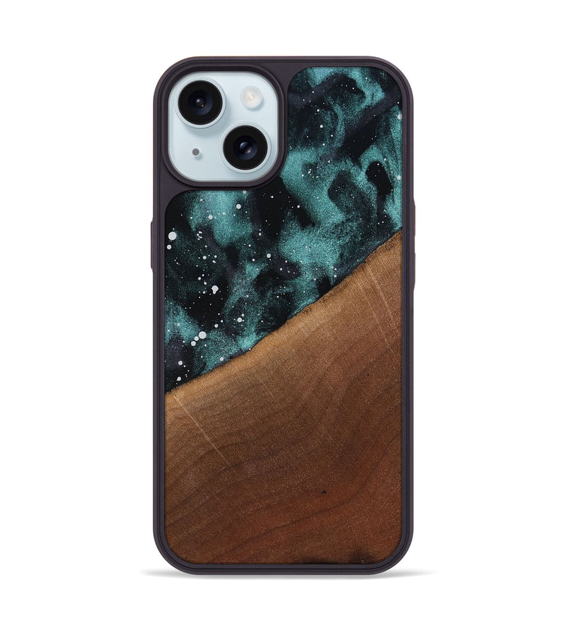 iPhone 15 Wood Phone Case - Moriah (Cosmos, 817099)