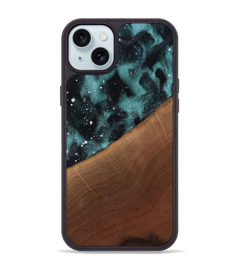 iPhone 15 Plus Wood Phone Case - Moriah (Cosmos, 817099)