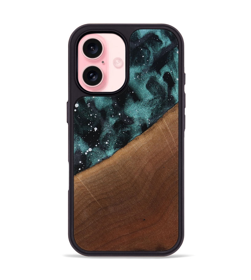 iPhone 16 Wood Phone Case - Moriah (Cosmos, 817099)
