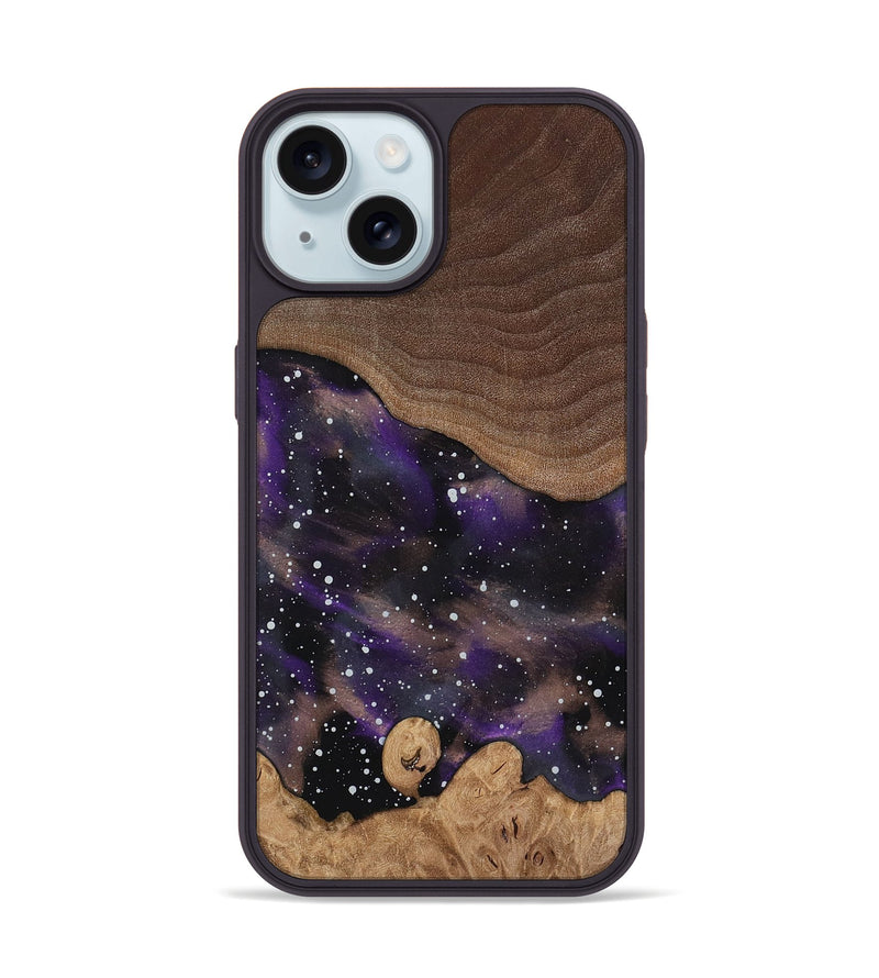 iPhone 15 Wood Phone Case - Lorri (Cosmos, 817106)