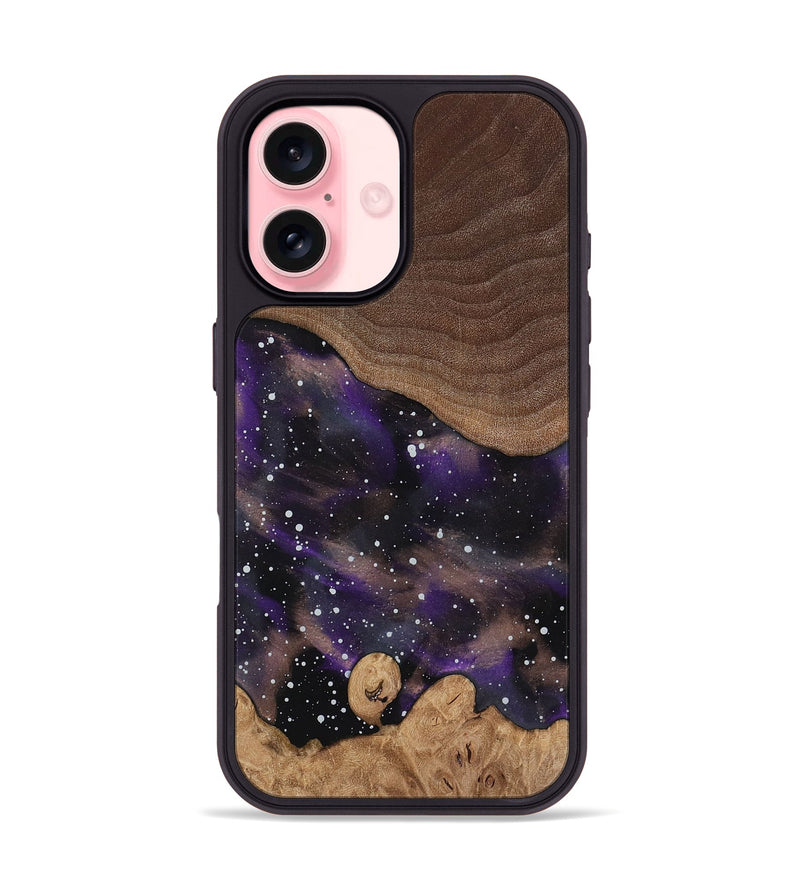 iPhone 16 Wood Phone Case - Lorri (Cosmos, 817106)