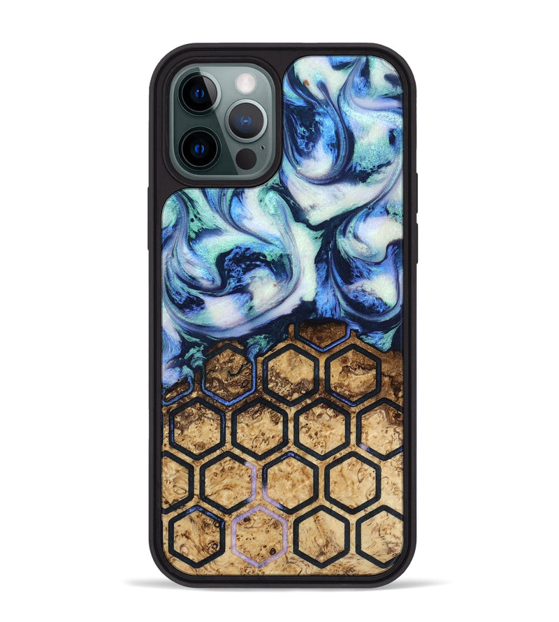 iPhone 12 Pro Max Wood Phone Case - Renada (Pattern, 817110)
