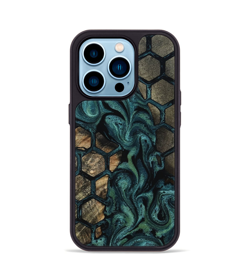 iPhone 14 Pro Wood Phone Case - Daria (Pattern, 817112)