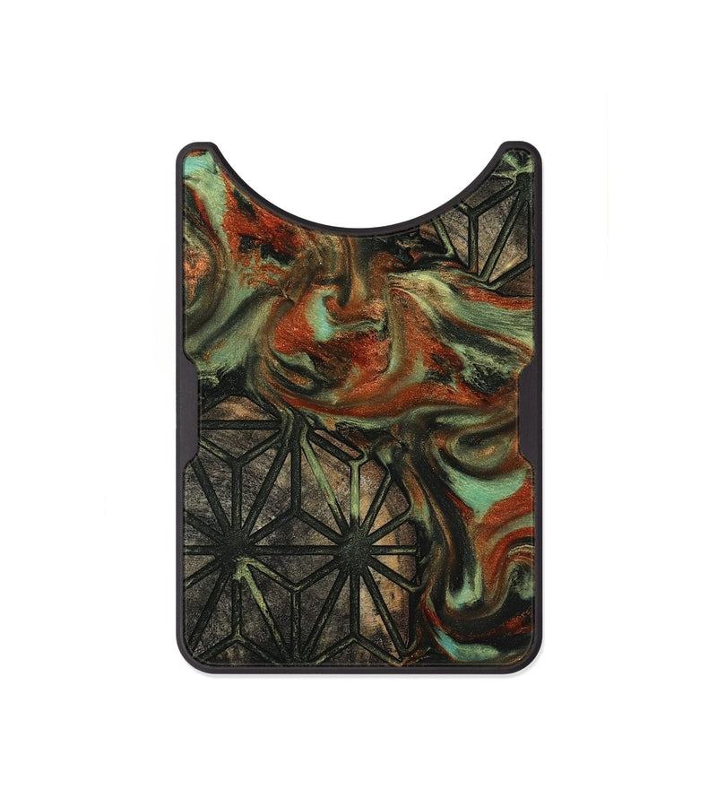 Alloy Wood Wallet - Jaslyn (Pattern, 817113)