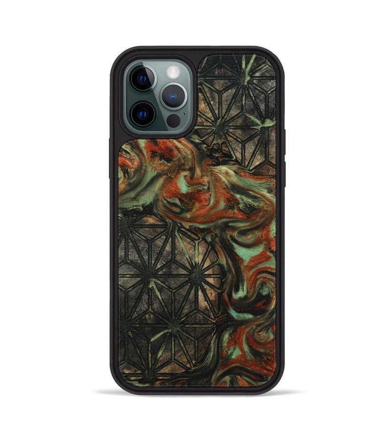 iPhone 12 Pro Wood Phone Case - Jaslyn (Pattern, 817113)