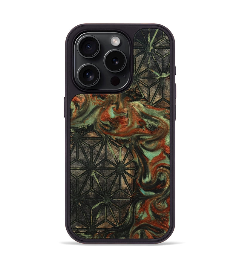 iPhone 15 Pro Wood Phone Case - Jaslyn (Pattern, 817113)