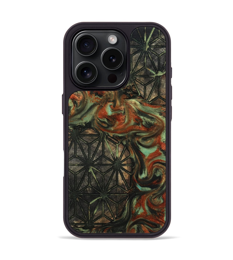 iPhone 16 Pro Wood Phone Case - Jaslyn (Pattern, 817113)