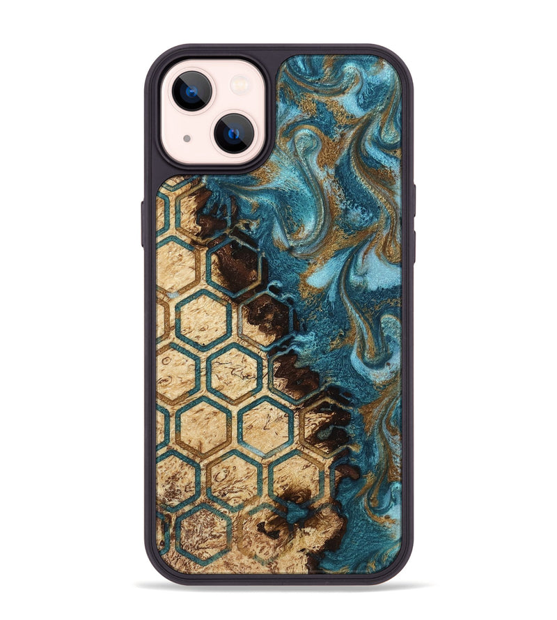 iPhone 14 Plus Wood Phone Case - Taniya (Pattern, 817115)