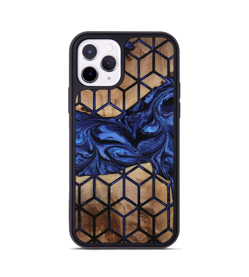 iPhone 11 Pro Wood Phone Case - Jaret (Pattern, 817118)