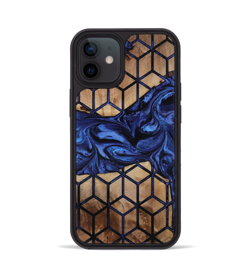 iPhone 12 Wood Phone Case - Jaret (Pattern, 817118)