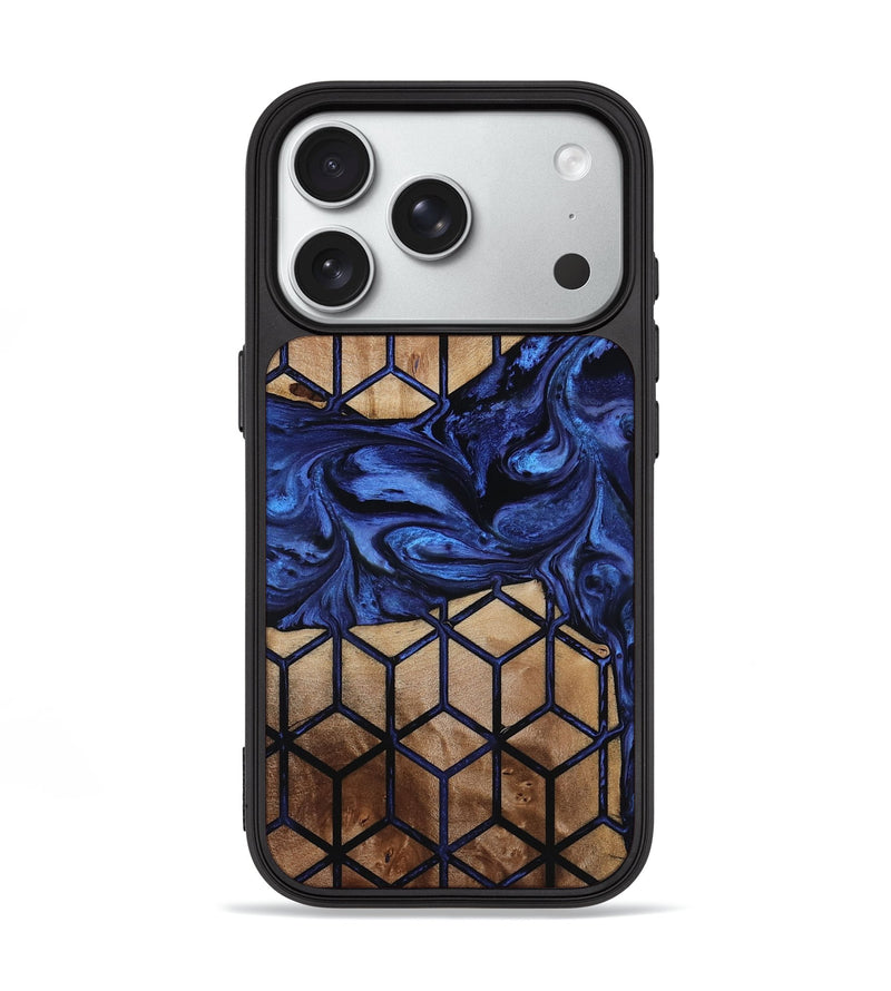 iPhone 18 Pro Wood Phone Case - Jaret (Pattern, 817118)