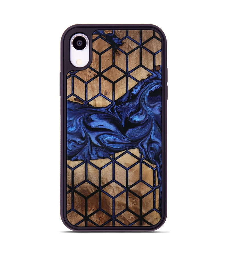iPhone Xr Wood Phone Case - Jaret (Pattern, 817118)