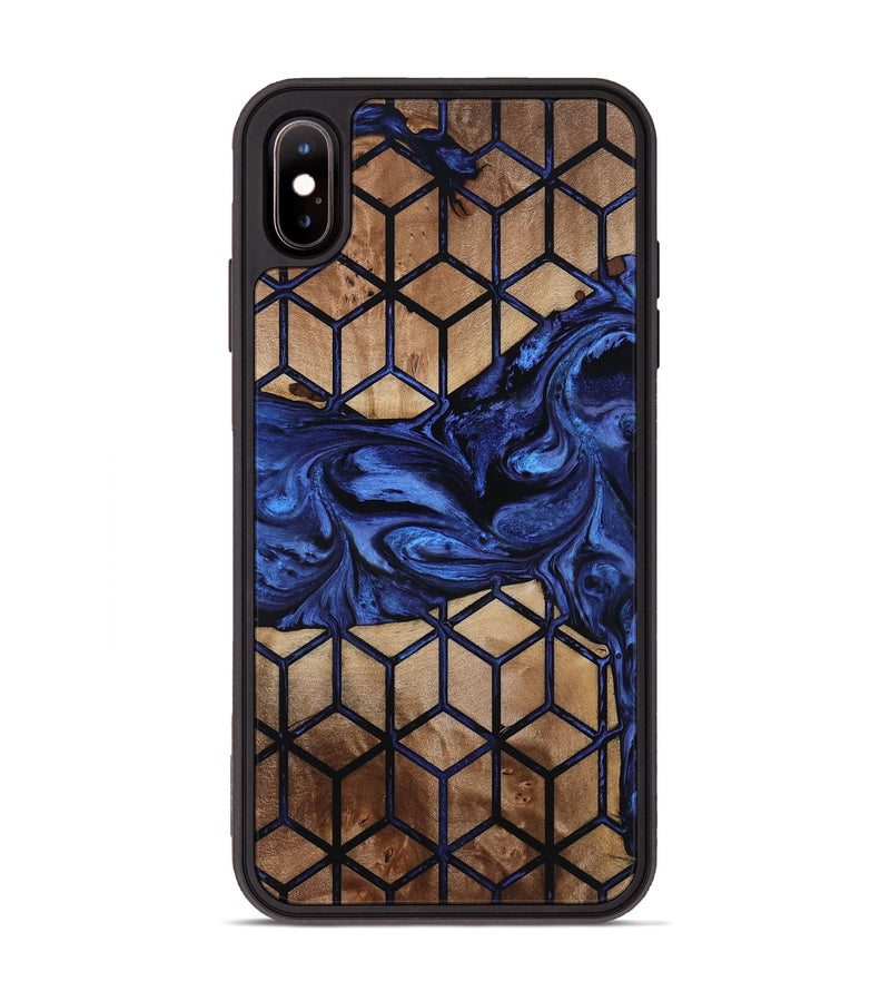iPhone Xs Max Wood Phone Case - Jaret (Pattern, 817118)