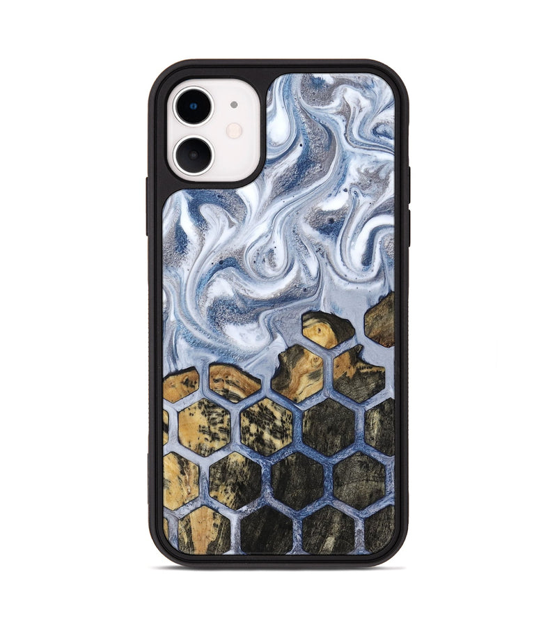 iPhone 11 Wood Phone Case - Elbert (Pattern, 817121)