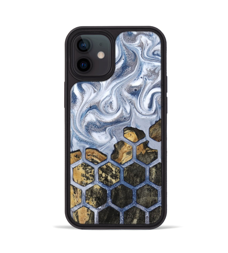 iPhone 12 Wood Phone Case - Elbert (Pattern, 817121)