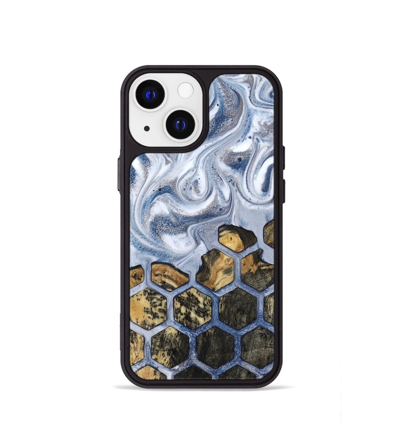 iPhone 13 mini Wood Phone Case - Elbert (Pattern, 817121)