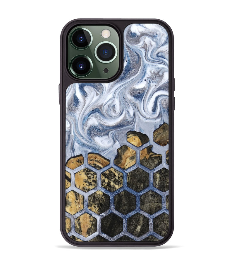 iPhone 13 Pro Max Wood Phone Case - Elbert (Pattern, 817121)