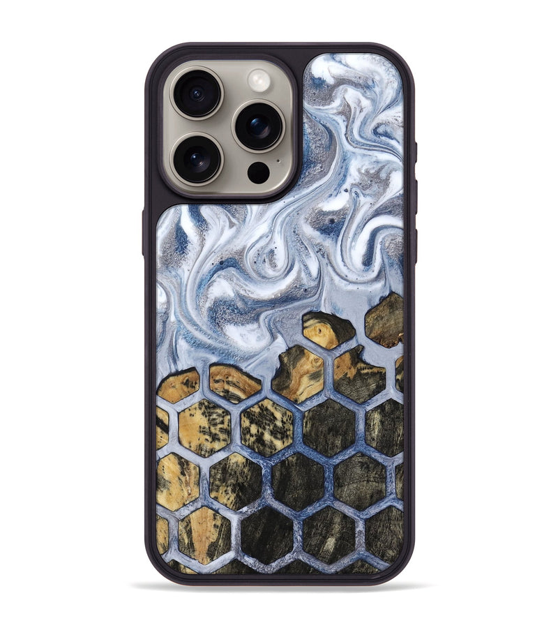 iPhone 15 Pro Max Wood Phone Case - Elbert (Pattern, 817121)