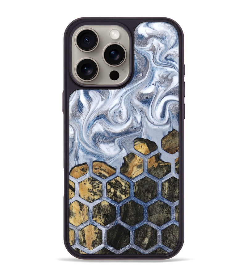 iPhone 16 Pro Max Wood Phone Case - Elbert (Pattern, 817121)