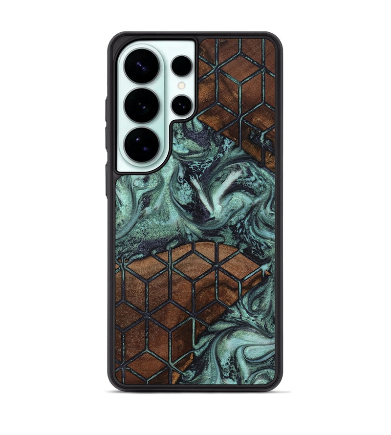 Galaxy S26 Ultra Wood Phone Case - Ebony (Pattern, 817125)