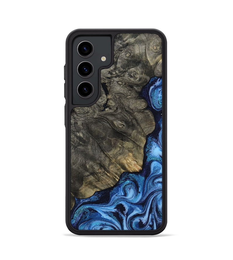 Galaxy S24 Wood Phone Case - Albina (Blue, 817136)