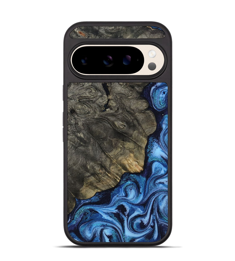 Pixel 10 Wood Phone Case - Albina (Blue, 817136)