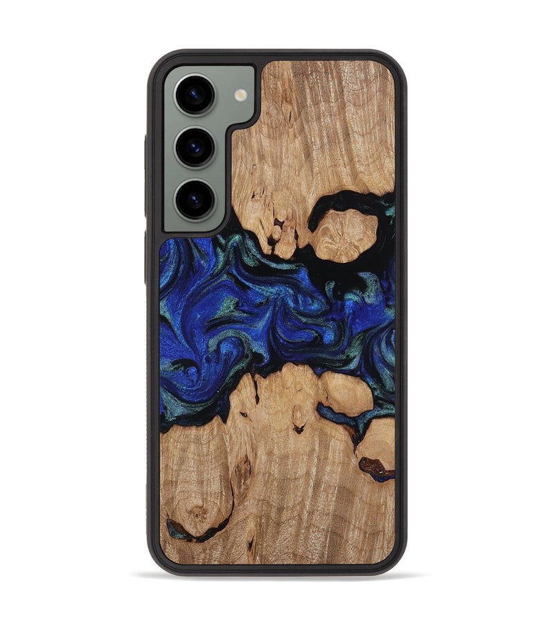 Galaxy S23 Plus Wood Phone Case - Guy (Blue, 817143)
