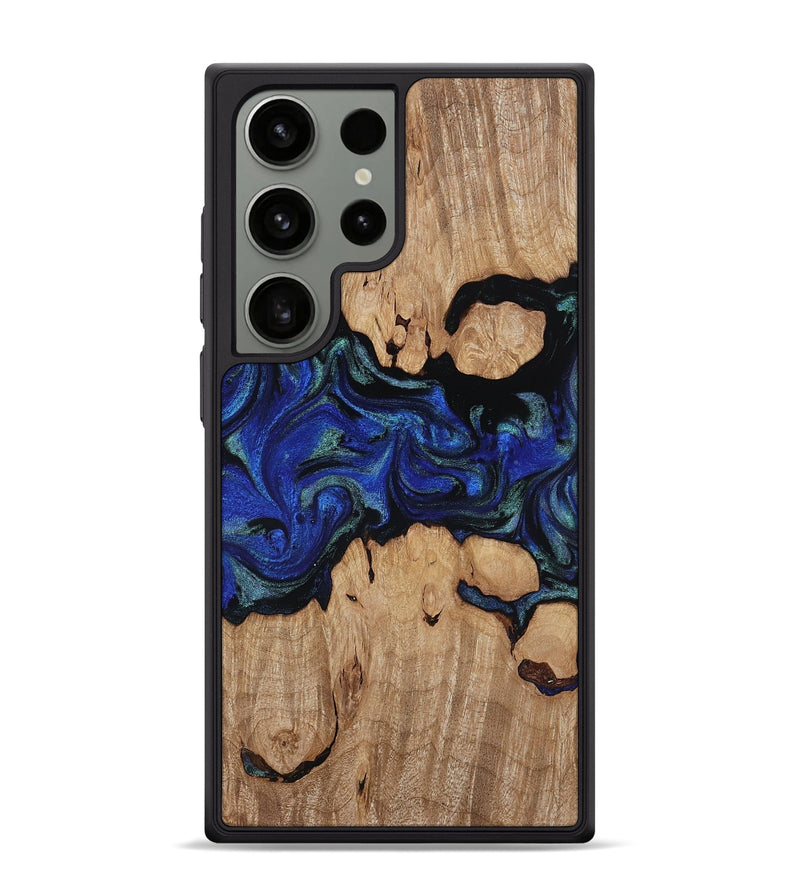 Galaxy S24 Ultra Wood Phone Case - Guy (Blue, 817143)