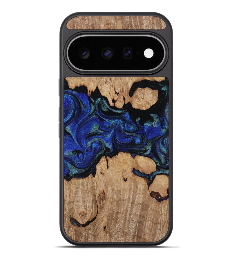 Pixel 11 Pro XL Wood Phone Case - Guy (Blue, 817143)