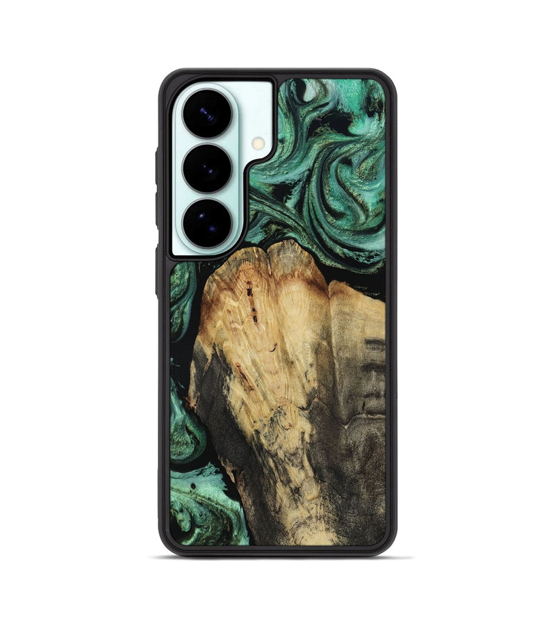Galaxy S26 Wood Phone Case - Susanne (Green, 817144)