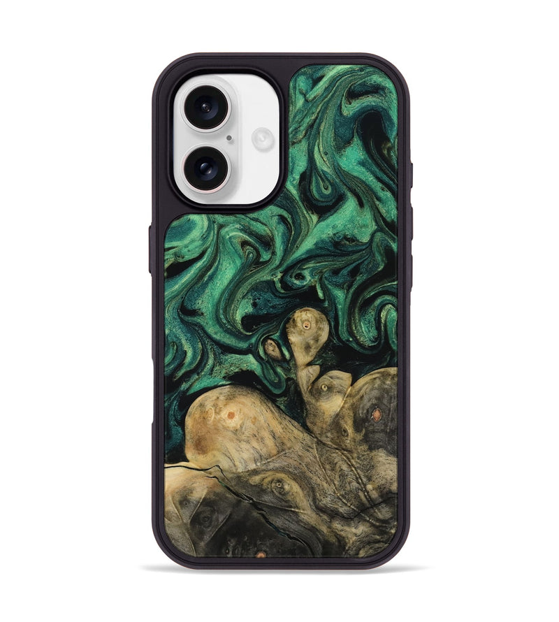 iPhone 17 Wood Phone Case - Horatio (Green, 817168)