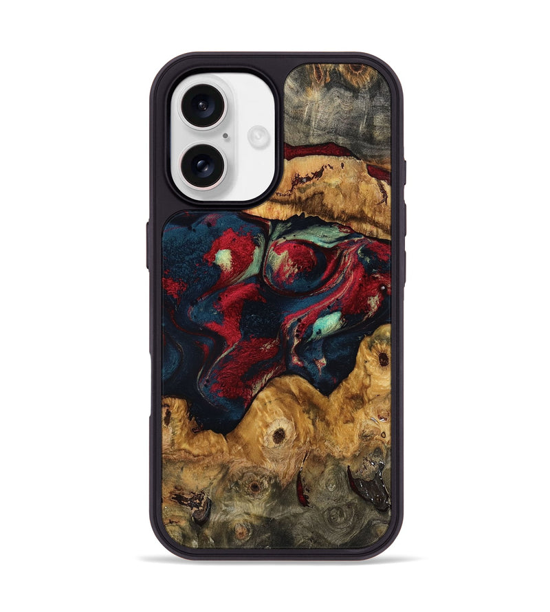 iPhone 17 Wood Phone Case - Woodrow (Red, 817174)