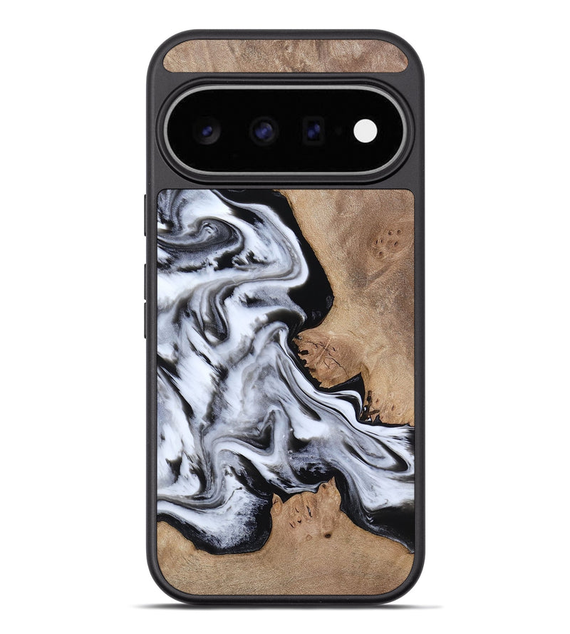 Pixel 11 Pro XL Wood Phone Case - Marion (Black & White, 817175)