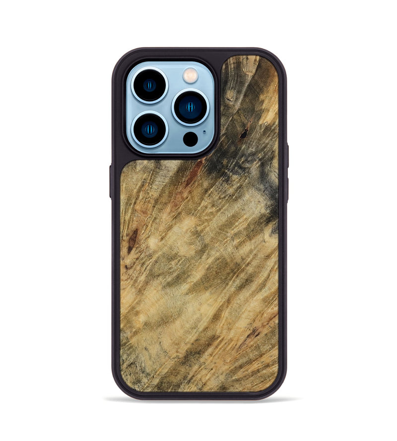 iPhone 14 Pro Wood Phone Case - Quincy (Wood Burl, 817180)