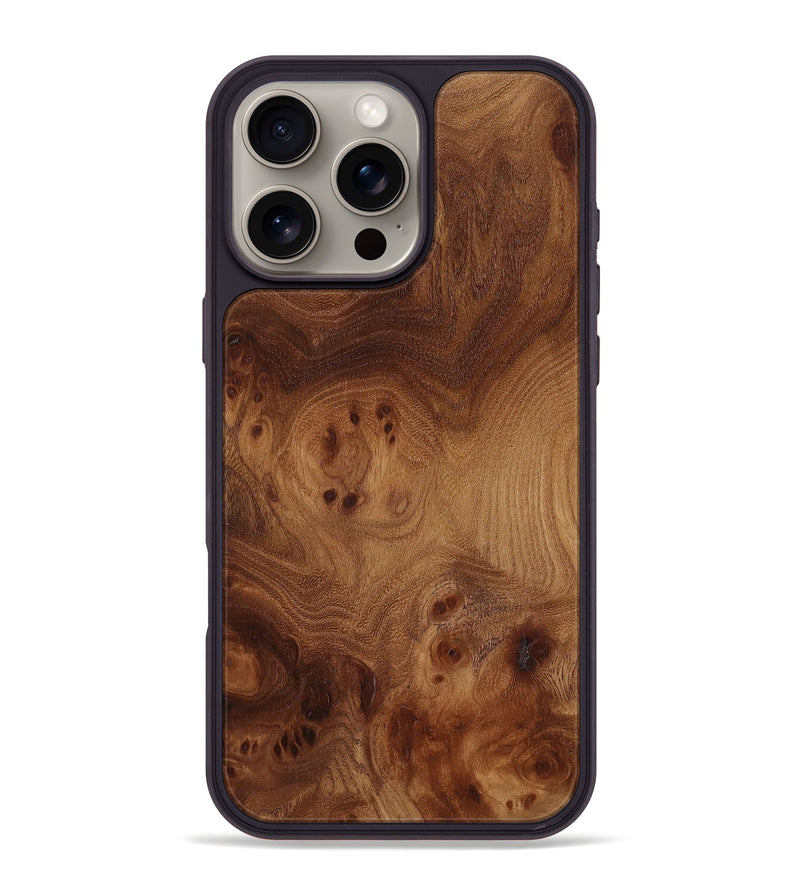 iPhone 16 Pro Max Wood Phone Case - Ed (Wood Burl, 817186)