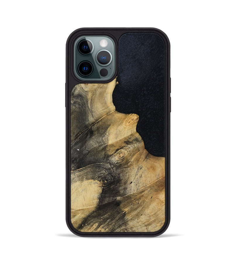 iPhone 12 Pro Wood Phone Case - Tariq (Wood Burl, 817187)