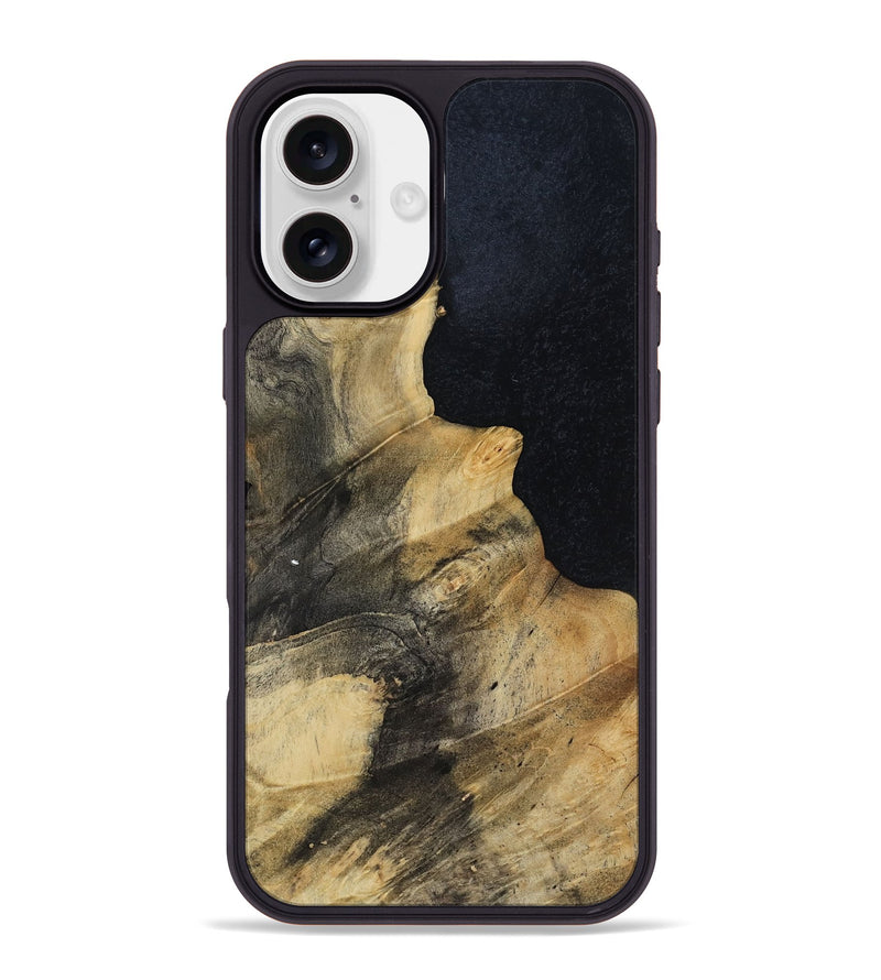 iPhone 16 Plus Wood Phone Case - Tariq (Wood Burl, 817187)