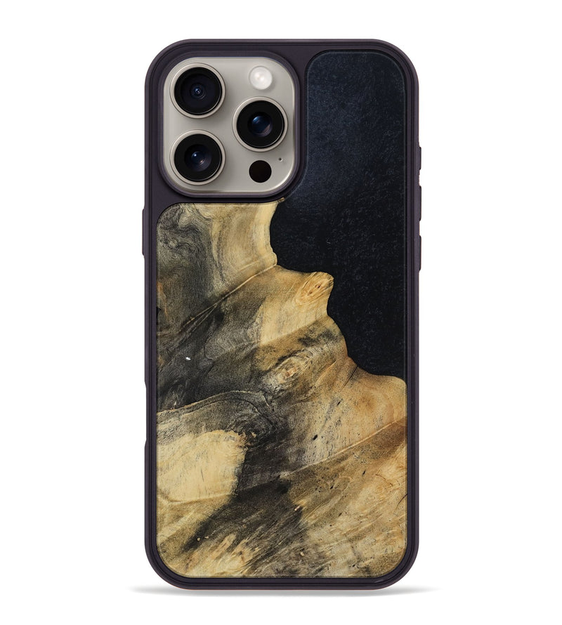 iPhone 16 Pro Max Wood Phone Case - Tariq (Wood Burl, 817187)