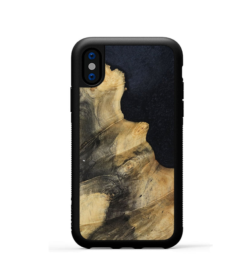 iPhone Xs Wood Phone Case - Tariq (Wood Burl, 817187)