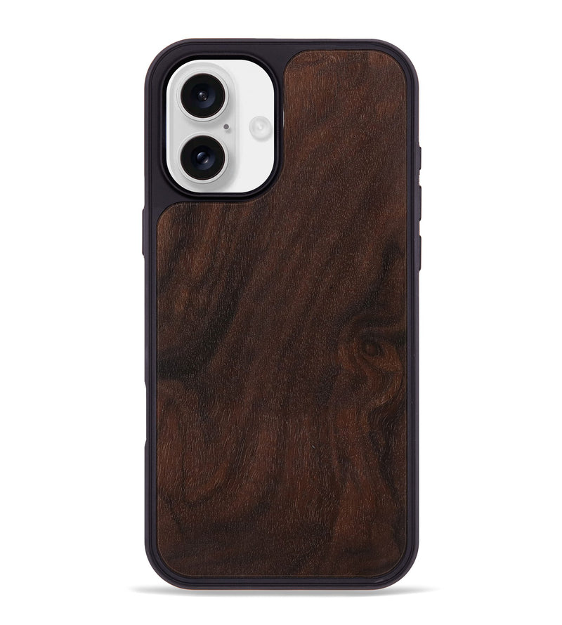 iPhone 16 Plus Wood Phone Case - Yoselin (Wood Burl, 817189)